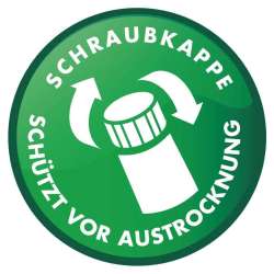 UHU Klebestift Kappe gegen Austrocknung