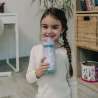 SCOOLI Trinkflasche AERO - Butterfly Wishes Kind mit Trinkflasche
