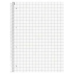 BRUNNEN Collegeblock Vivendi Premium Vivendi | A4, Lineatur 7, 40 Blatt, rot kariert