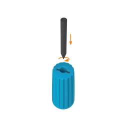 PELIKAN griffix® Zirkel blau anspitzen
