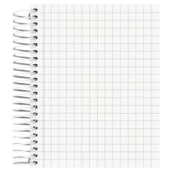 BRUNNEN Collegeblock Student A6, kariert, 160 Blatt, rot Blatt