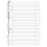 Brunnen Premium Student Metallic A4, Lineatur 27, 80 Blatt, sortiert Seite
