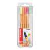 STABILO Fineliner point 88 Neon 5er Set