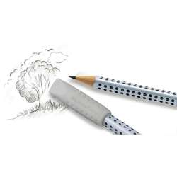 FABER-CASTELL Radiergummi Grip 2001 Eraser Cap gezeichnet und radiert