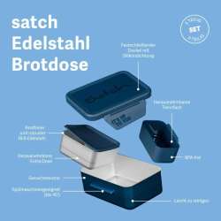 SATCH Brotdose Edelstahl - Beschreibung