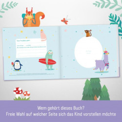 HÄFFT Freundebuch - Alle meine Kindgartenfreunde, sortiert - Einhorn Name