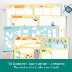 HÄFFT Freundebuch - Alle meine Kindgartenfreunde, sortiert - Dschungel Inhalt