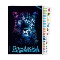 HÄFFT Grundschul-Aufgabenheft, UNDATIERT & sortiert - Leopard