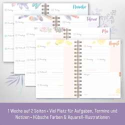 HÄFFT Timer 25/26 FANCY - Wochenplaner