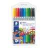 STAEDTLER Filzstifte Doppelfasermaler Noris Club - Komlettes Set