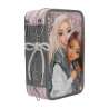 TOPMODEL 3 Fach Federtasche - MY BFF seitlich