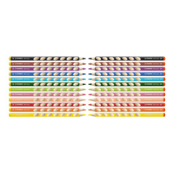 STABILO ergonomische Buntstifte EASYcolors alle Farben für Rechts- & Linkshänder