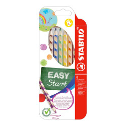 STABILO ergonomische Buntstifte EASYcolors Linkshänder 6er Set