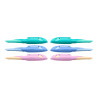 STABILO ergonomischer Schulfüller EASYbirdy pastell aqua grün/mint Übersicht alle Farben