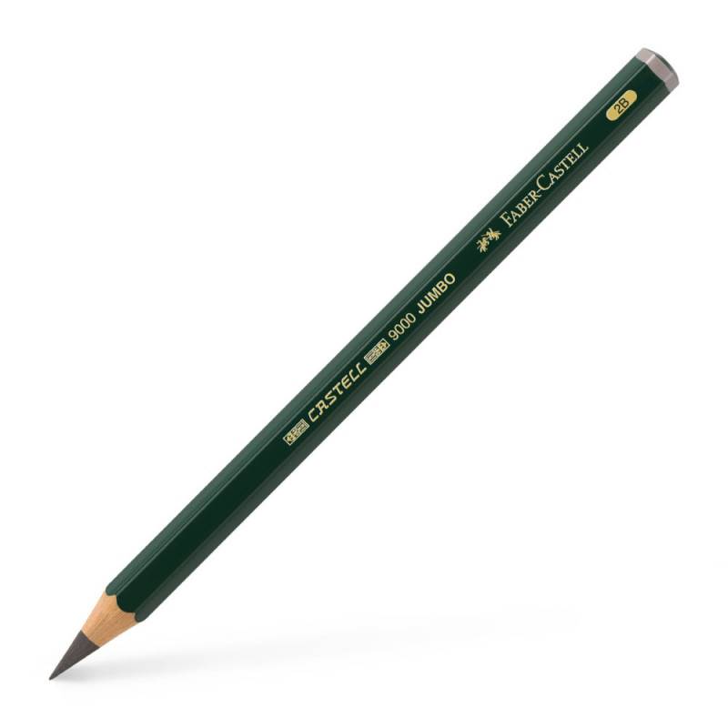 FABER CASTELL 9000 Jumbo Bleistift 2B