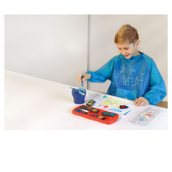 FABER CASTELL Malkittel Universalgröße blau Kind