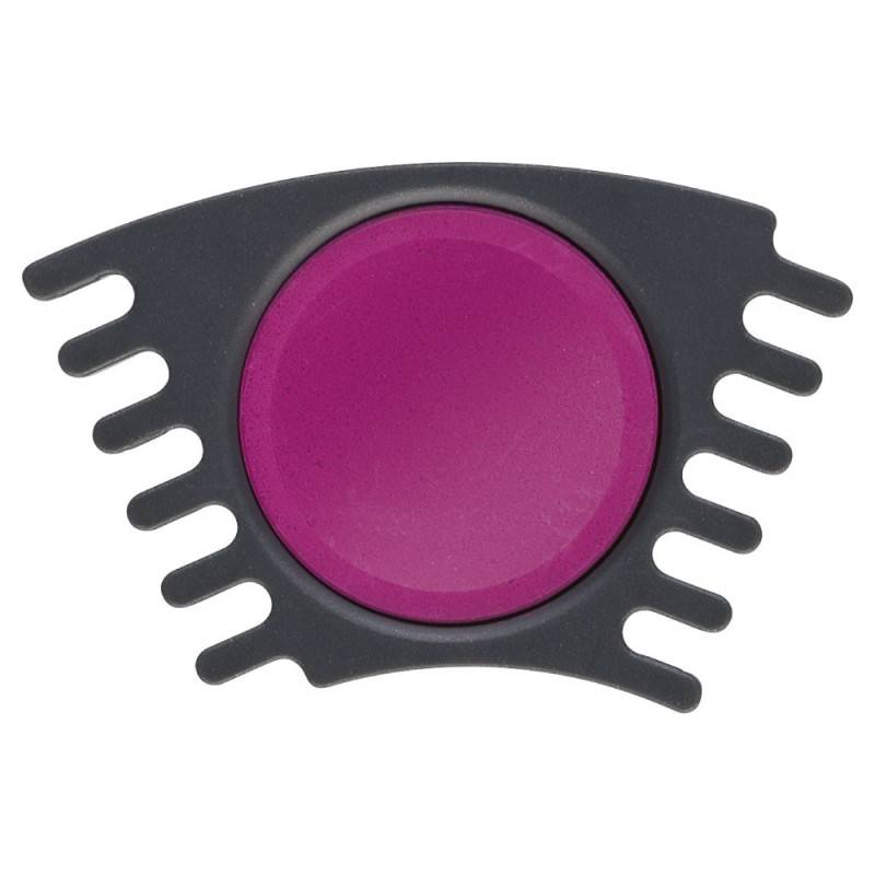 FABER-CASTELL Farbkasten Connector und Einzelfarben magentarot