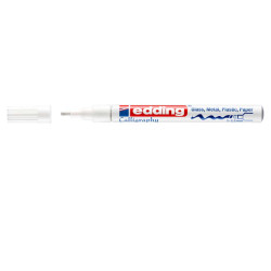EDDING Calligraphy Marker weiß 1 - 2,5 mm offen