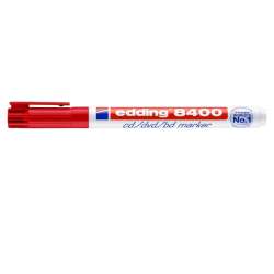 EDDING Marker CD-DVD-BD 8400 rot 0,5 - 1 mm geschlossen