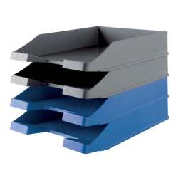 HAN Ablagekorb Briefablage blau 4x